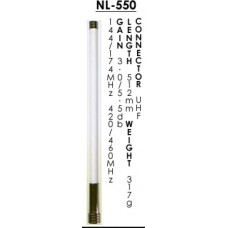 Nagoya NL-550 Dual Geniş Band Mobil Anten (Whip)